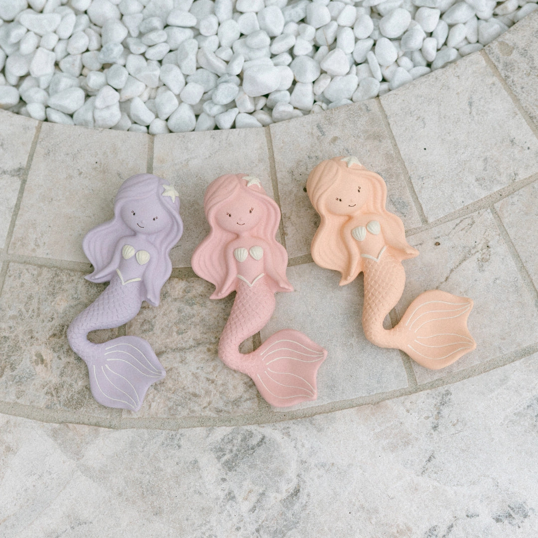 Maeve the Mermaid | Natural Rubber Teether