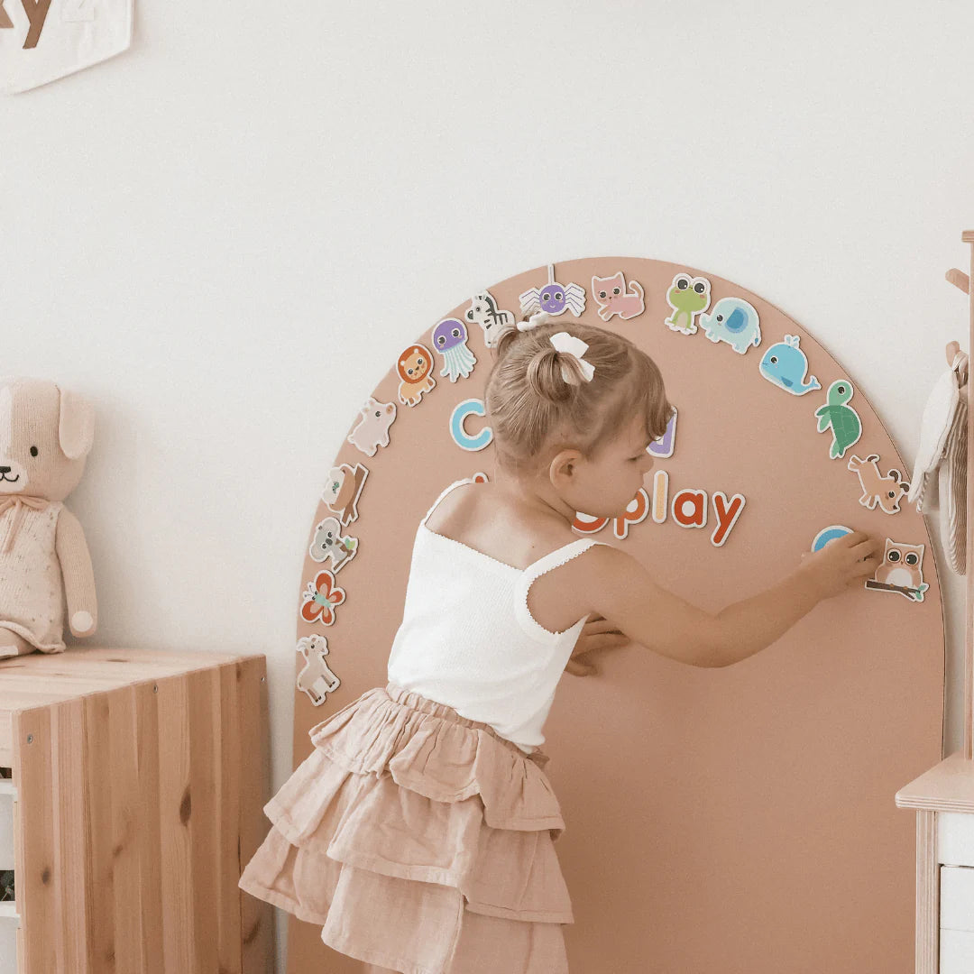 Magplay Magnetic Wall Decal 2.0 Wallkind™ - Kind To Walls, Bigger & Rental-Friendlier
