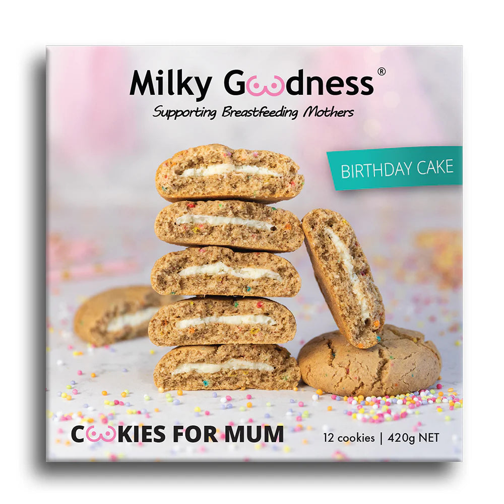 Birthday Cake | Lactation Cookie