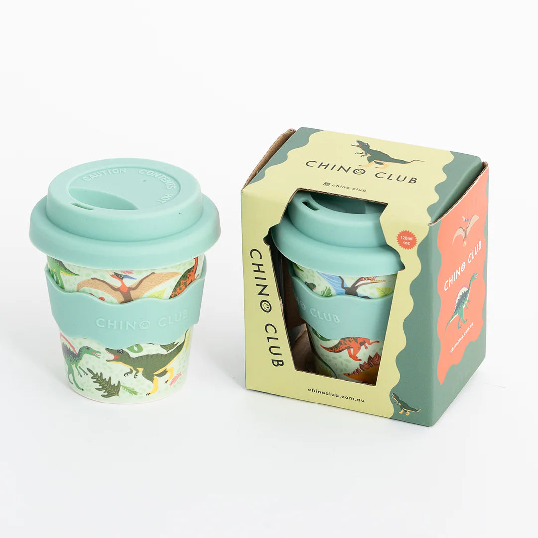 Green Dino | Baby Chino Cup - 4oz