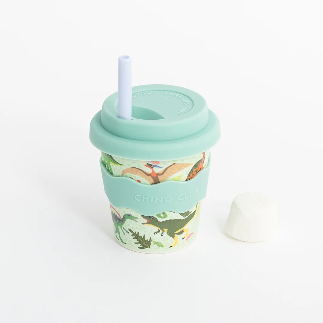 Green Dino | Baby Chino Cup - 4oz