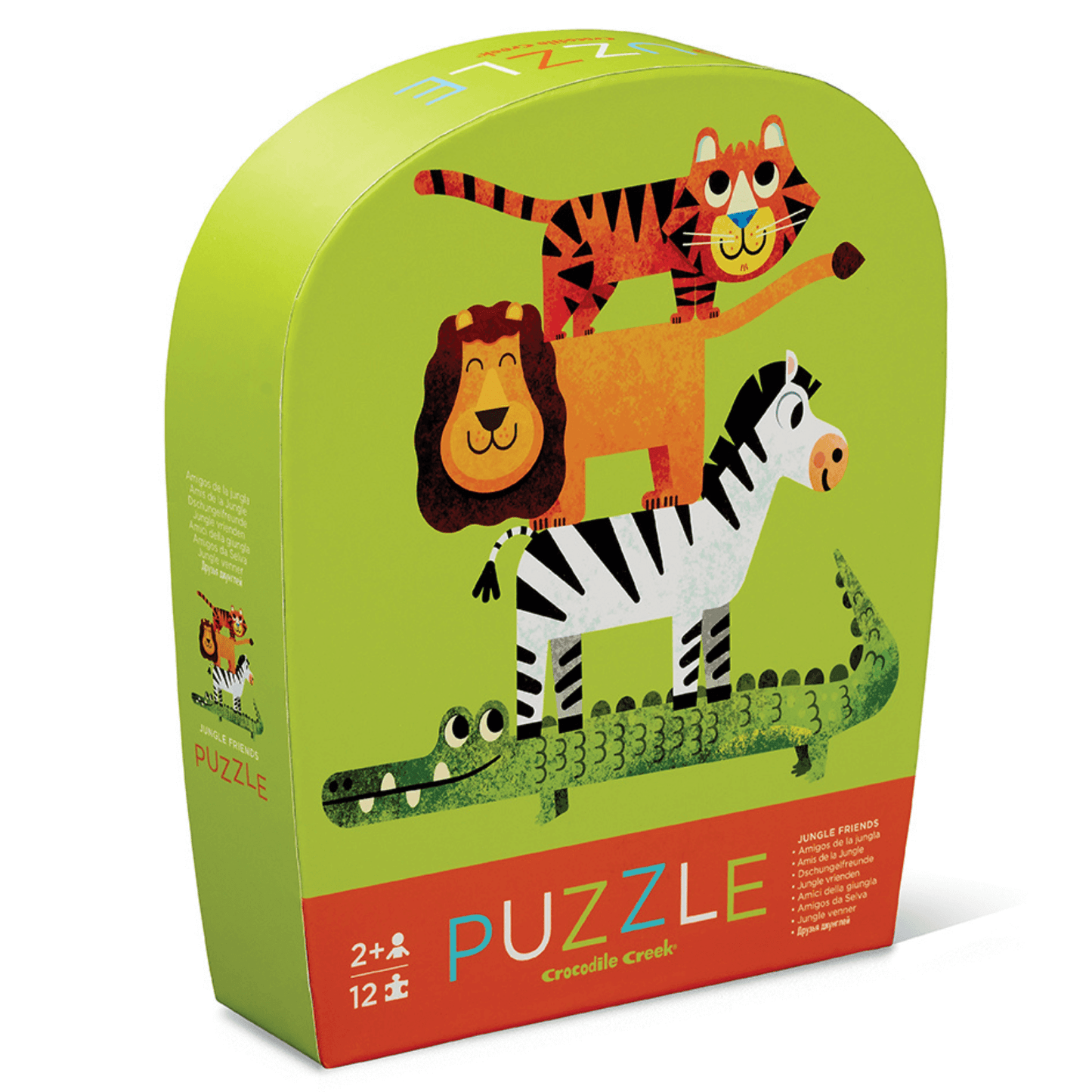 Mini Puzzle 12 pc - Jungle Friends