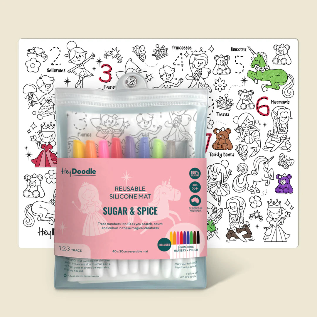 Classic Colouring & Doodle Mat
