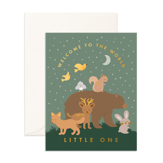Little One Woodland| Greeting Card