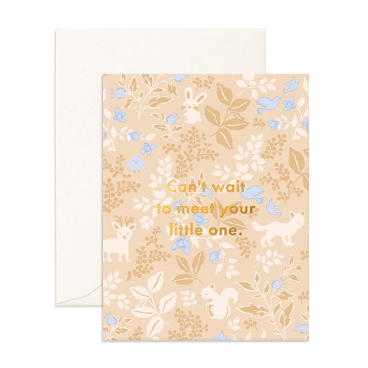 Meet Little One- Maple| Greeting Card