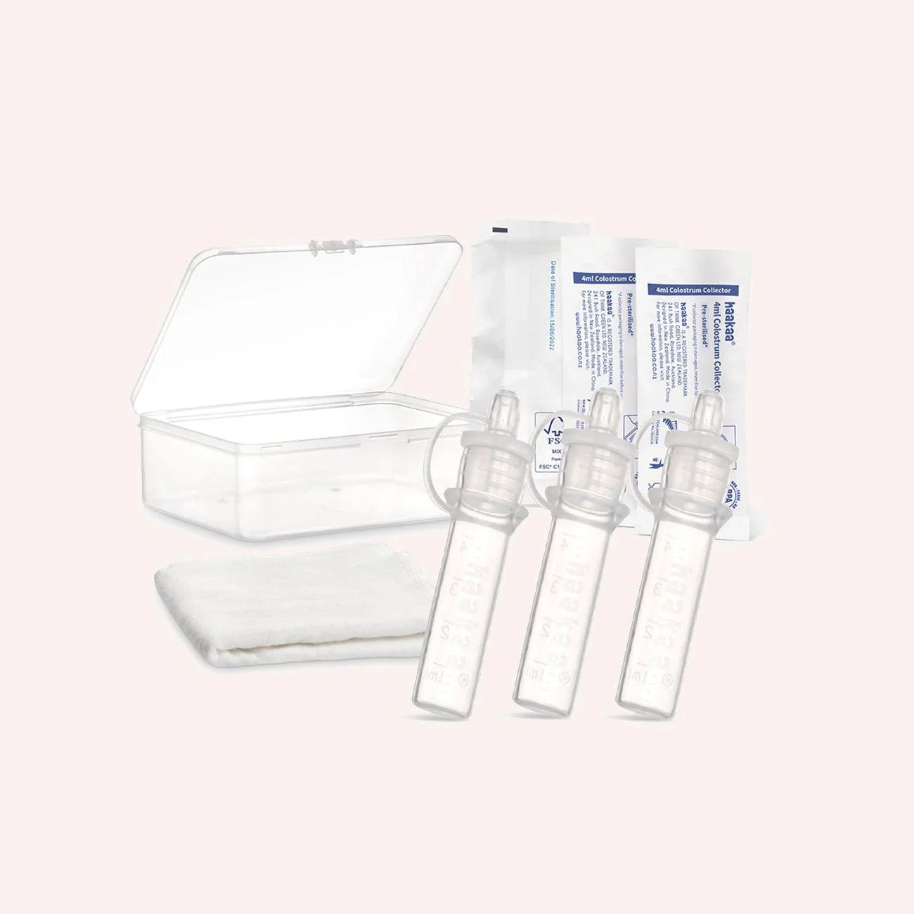 Silicone Colostrum Collector Pack