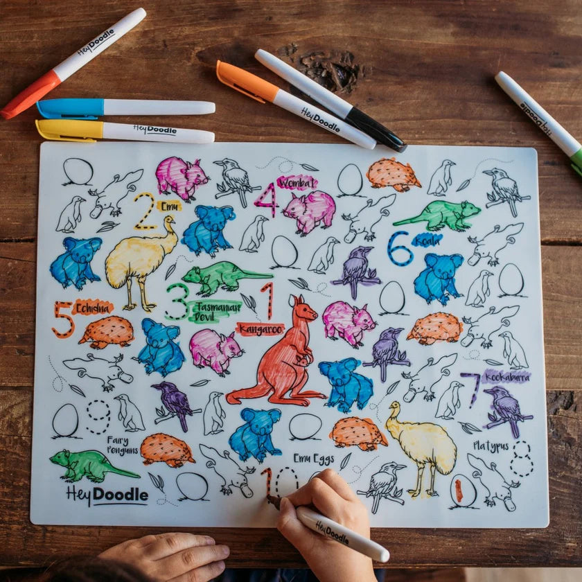 Classic Colouring & Doodle Mat