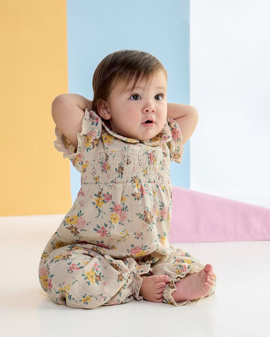 Yasmine Floral | Vintage Jumpsuit