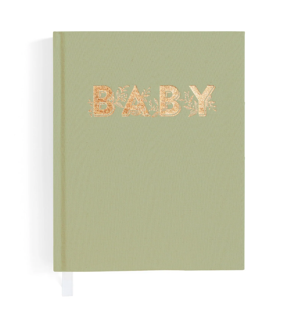 Mini Baby Book Sage
