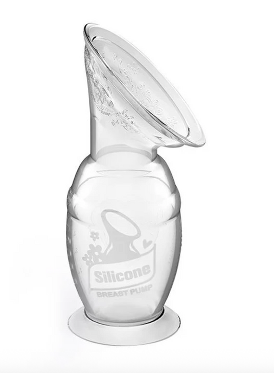 Generation 2 | 100ml Silicone Breast Pump with Suction Base