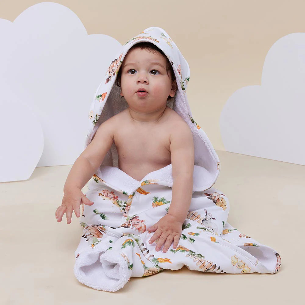 Farm | Hooded Baby Towel