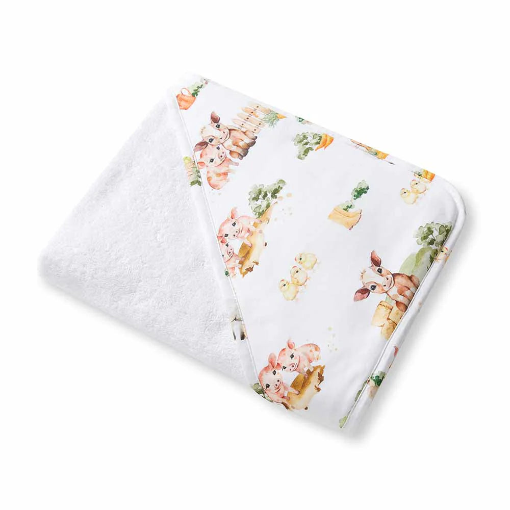 Farm | Hooded Baby Towel