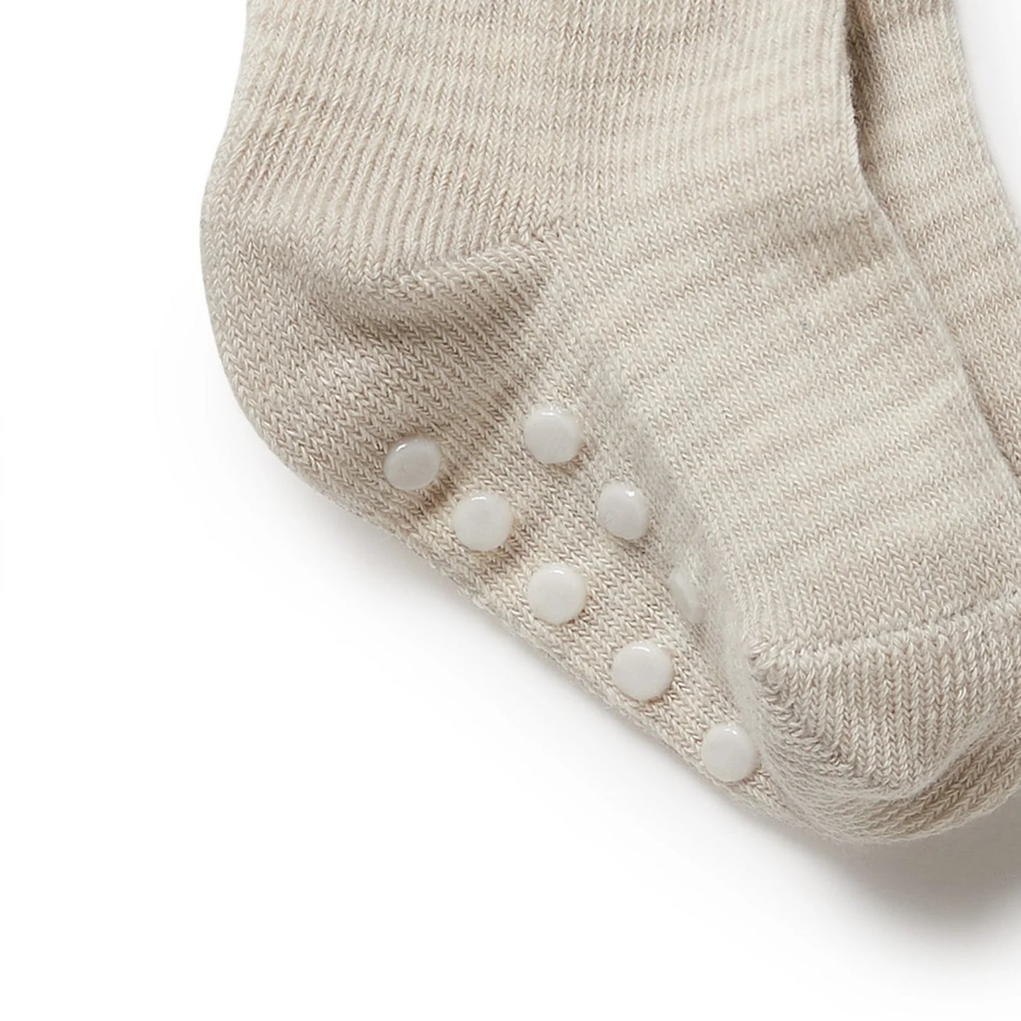 3 Pack Baby Socks | Clay Cotton Nylon Knit