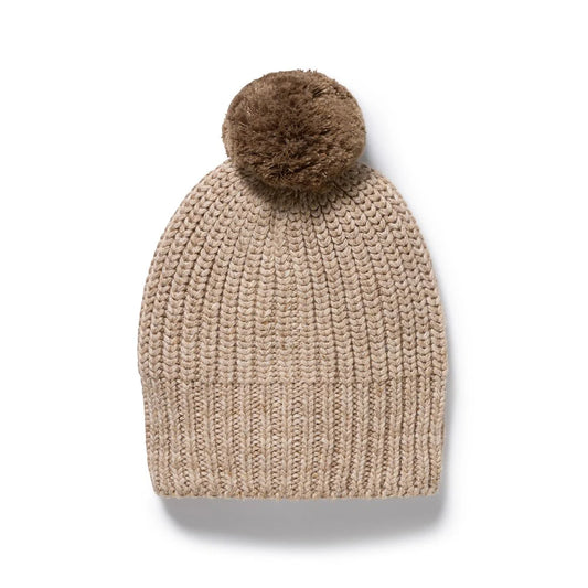 SANDSTONE ORGANIC KNITTED HAT