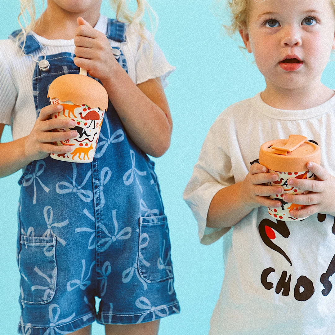 Aussie Animals | Mini Smoothie Cup & Straw 200ml