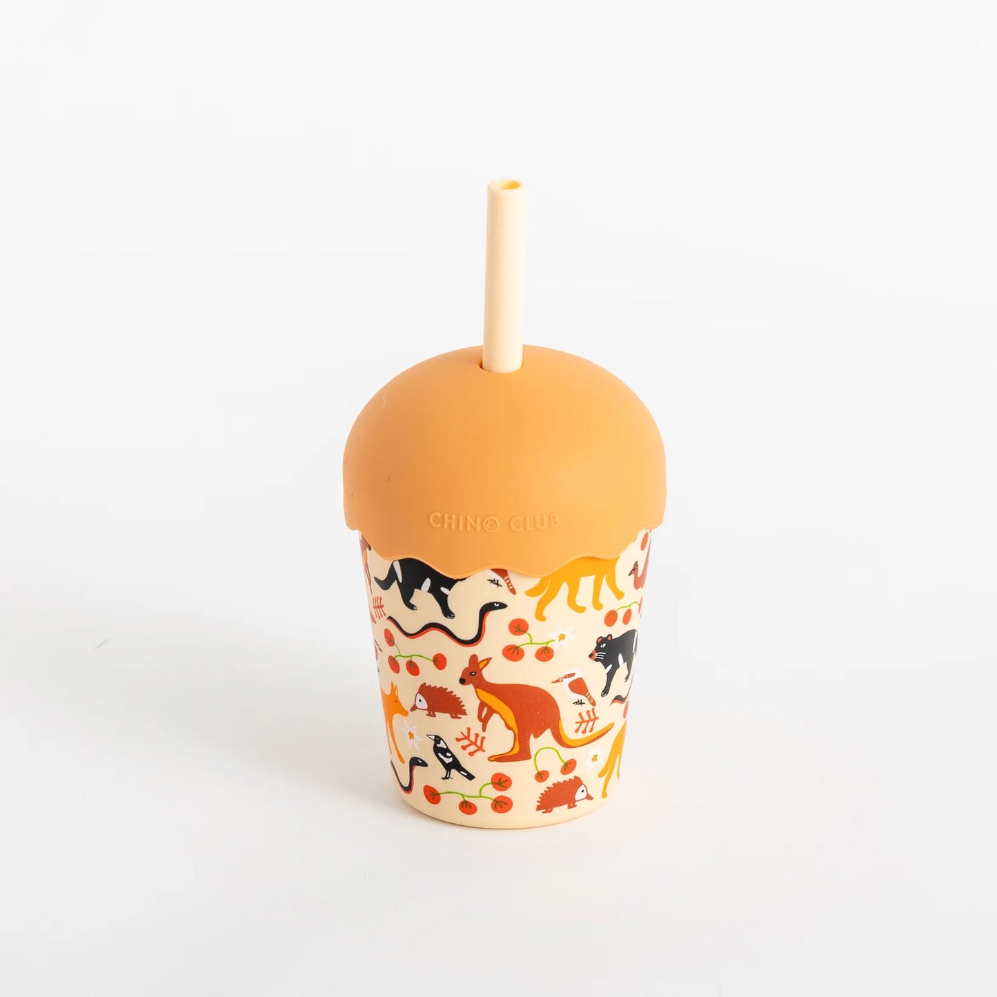 Aussie Animals | Mini Smoothie Cup & Straw 200ml