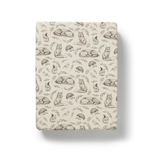 FOXGLOVE FOREST | ORGANIC BASSINET SHEET