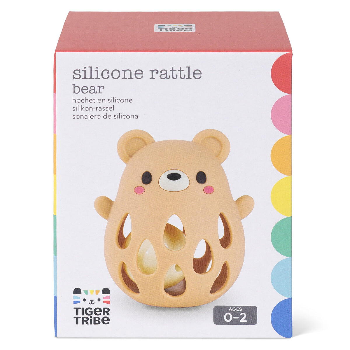 Silicone Rattle | Bear