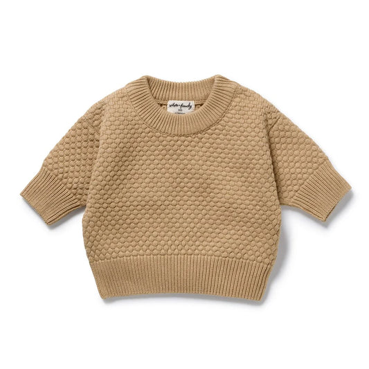 OAT ORGANIC KNITTED BUBBLE JUMPER