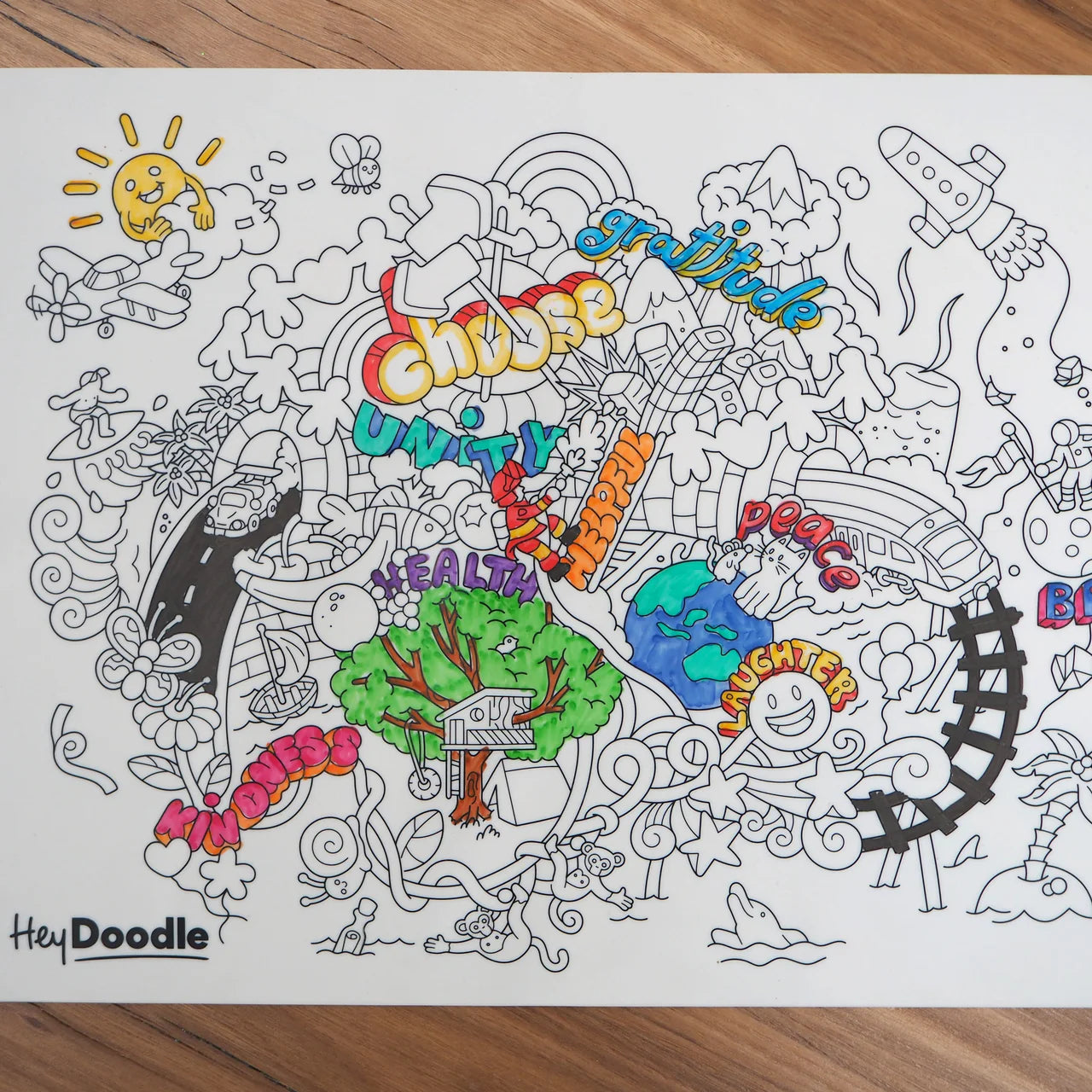 Classic Colouring & Doodle Mat