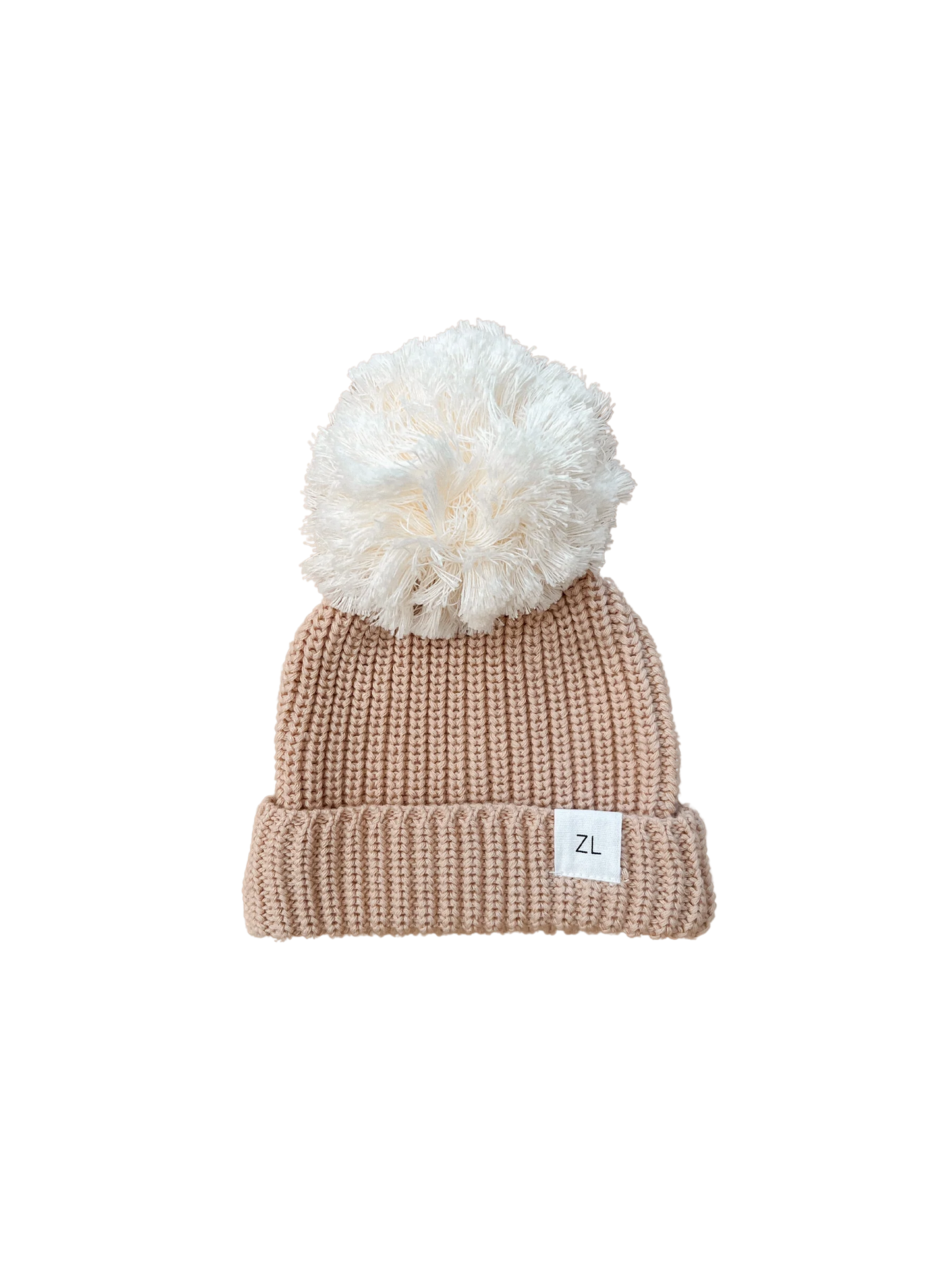 BEANIE | CARAMEL (GINGHAM)