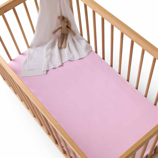 Lilac | Organic Fitted Cot Sheet