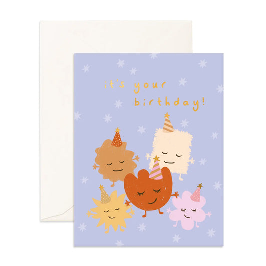 Five Little Monsters| Greeting Card