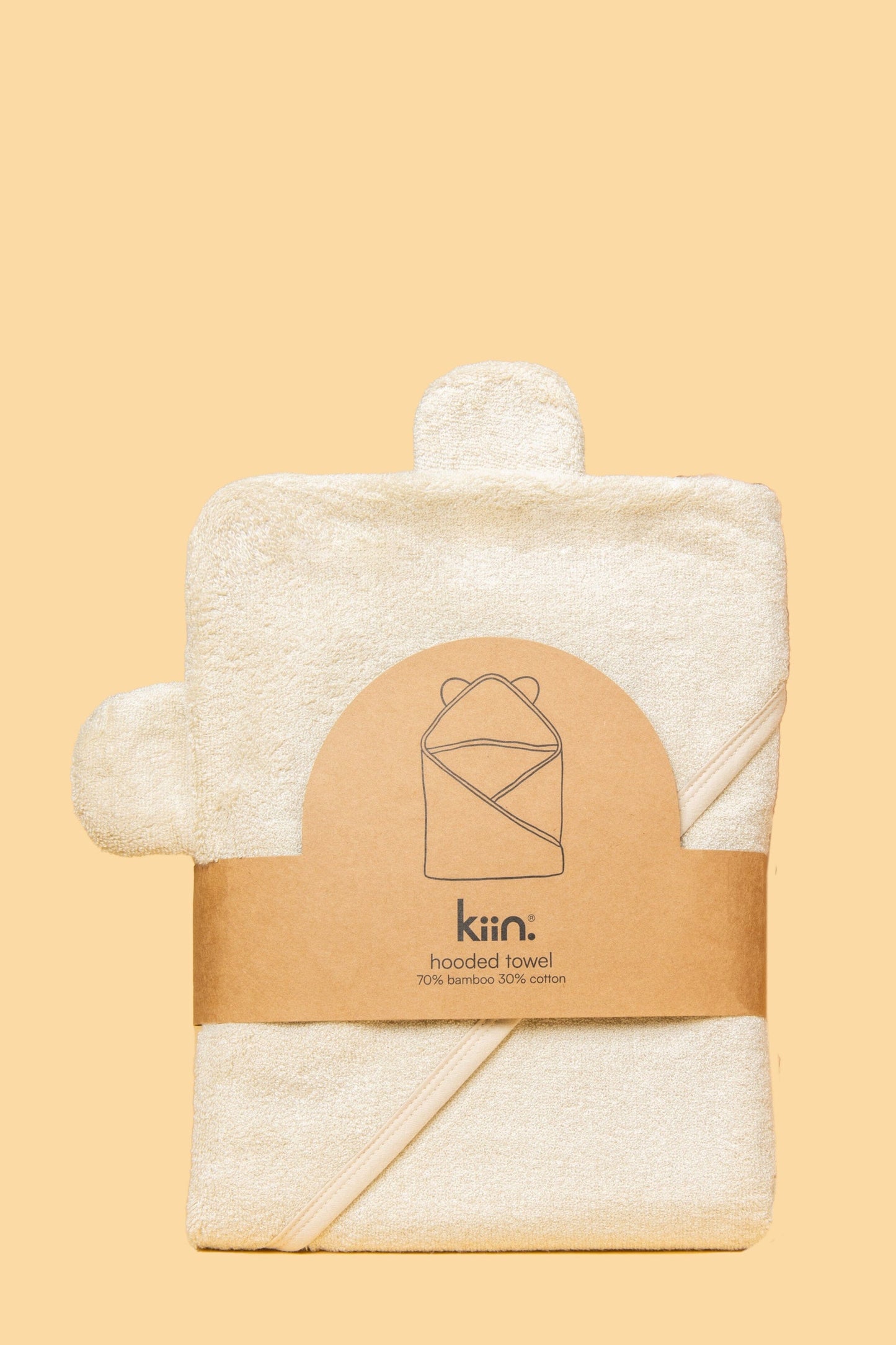 Hooded Towel | Ivory