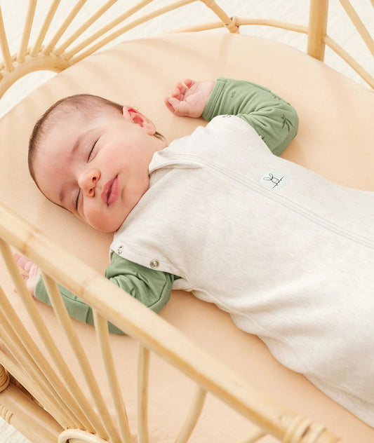 Cocoon Swaddle Bag | TOG: 0.2- OATMEAL MARLE
