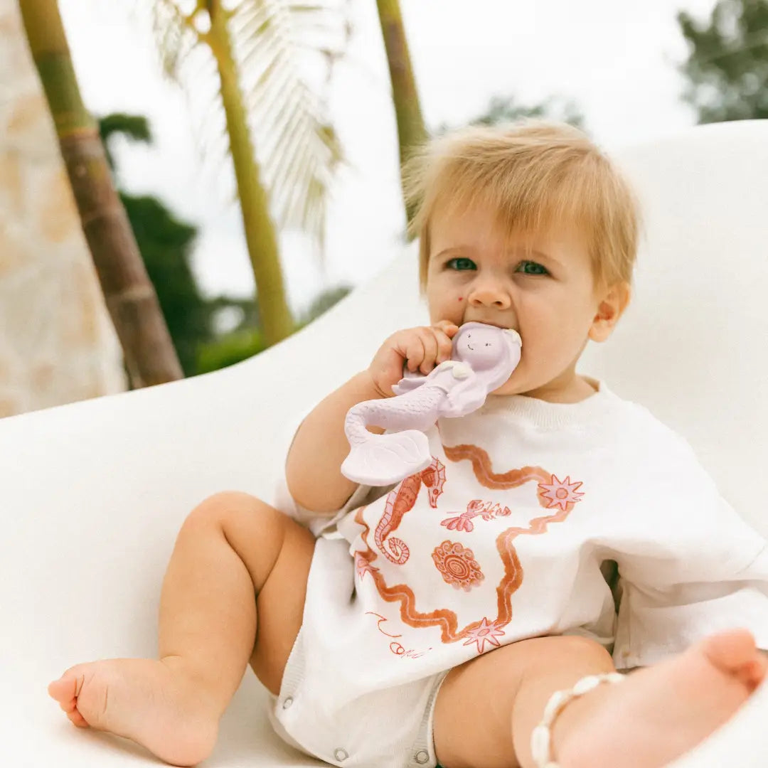 Maeve the Mermaid | Natural Rubber Teether
