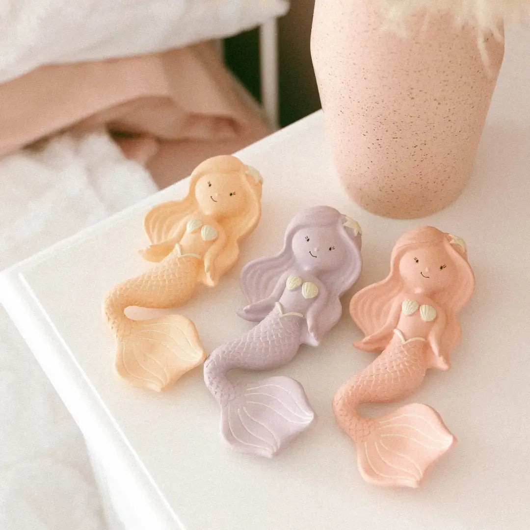 Maeve the Mermaid | Natural Rubber Teether