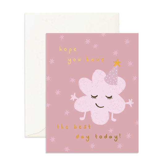 Best Day Little Monster- Pink| Greeting Card