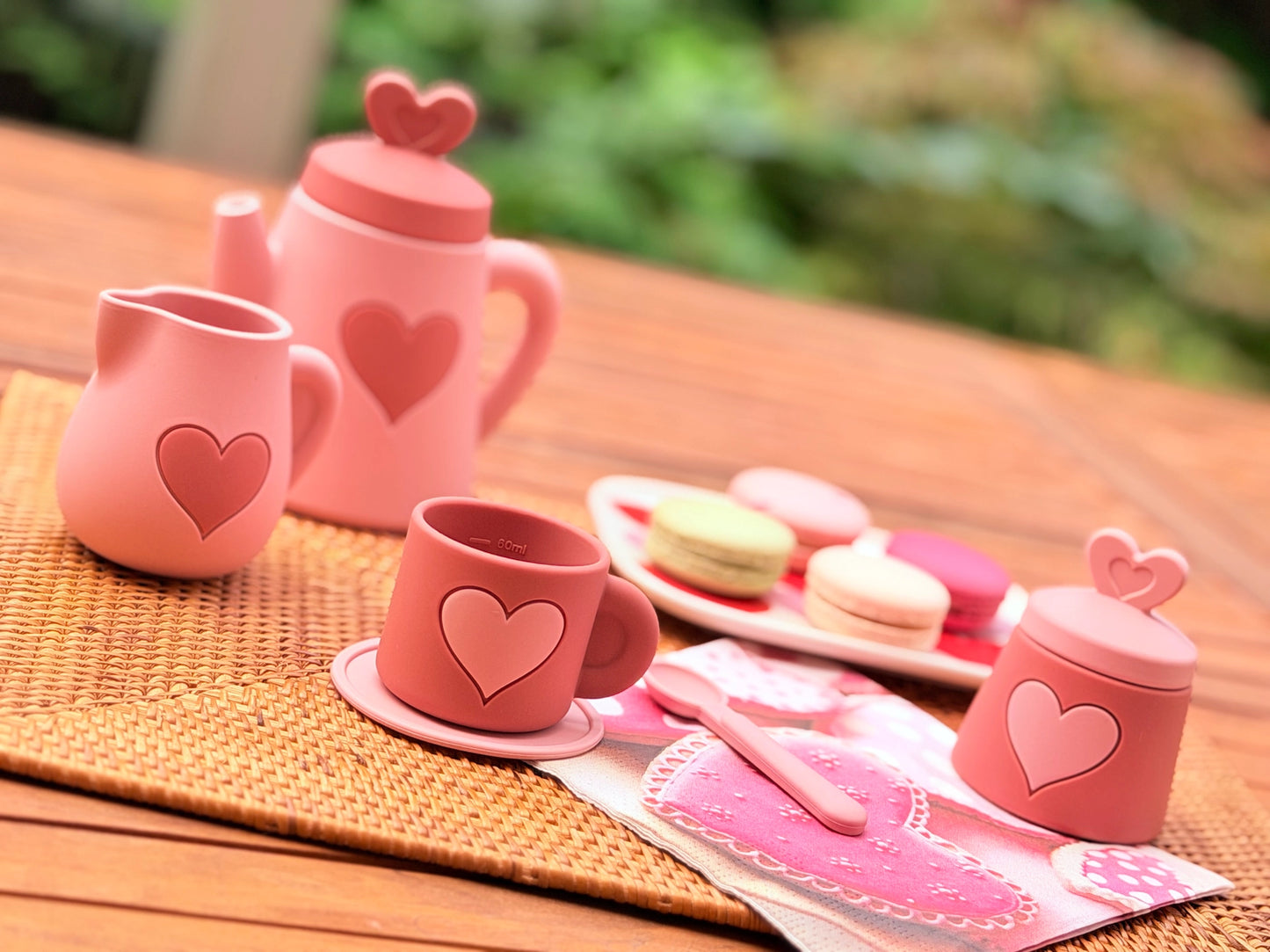 Silicone Tea Set