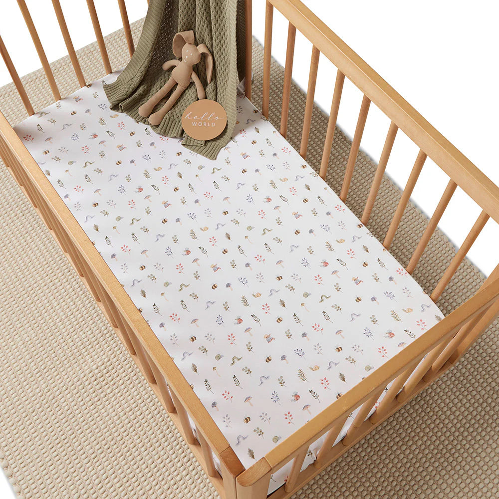 Garden Friends | Fitted Cot Sheets