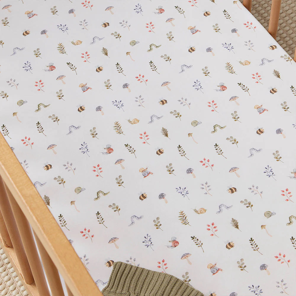 Garden Friends | Fitted Cot Sheets