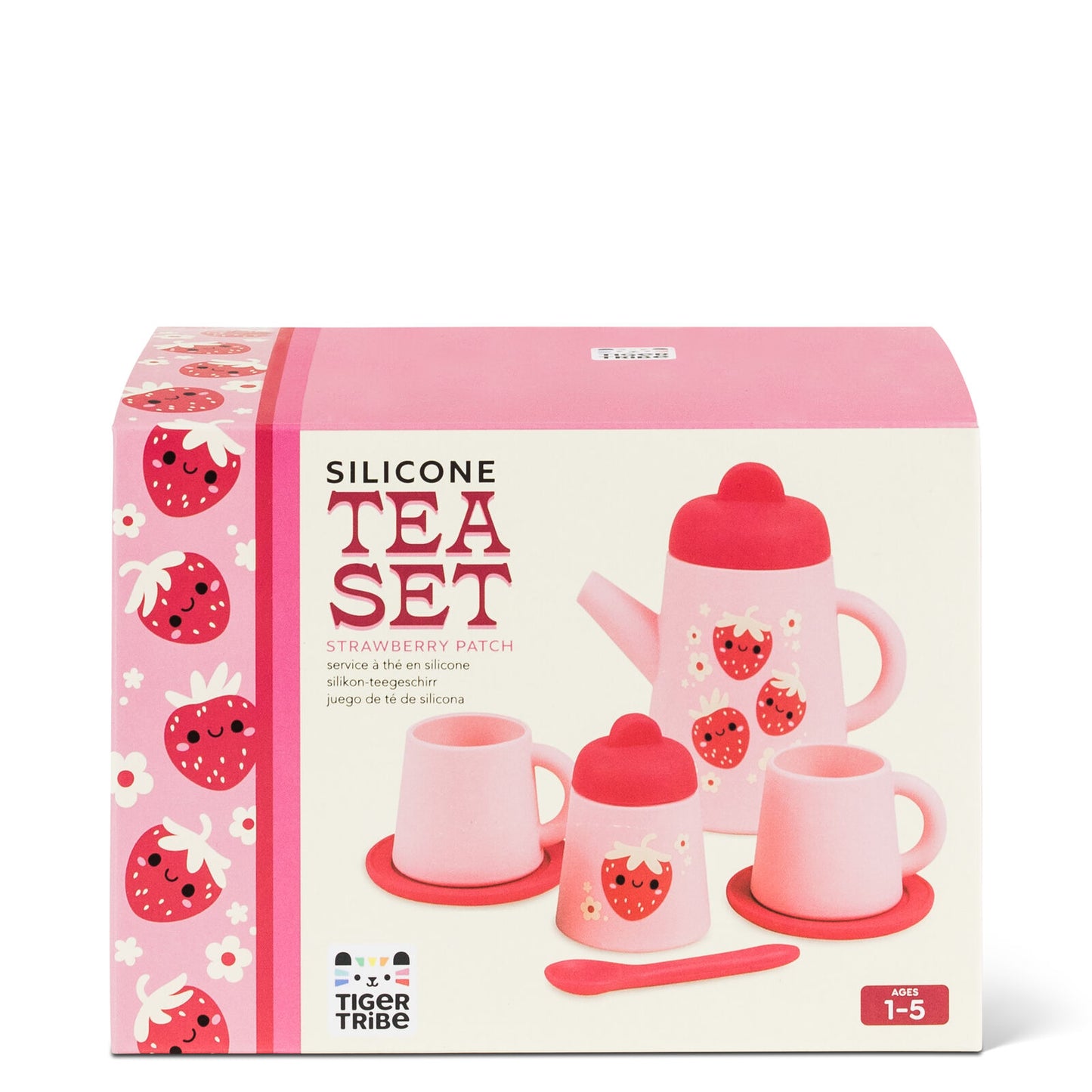 Silicone Tea Set - STRAWBERRY PATCH