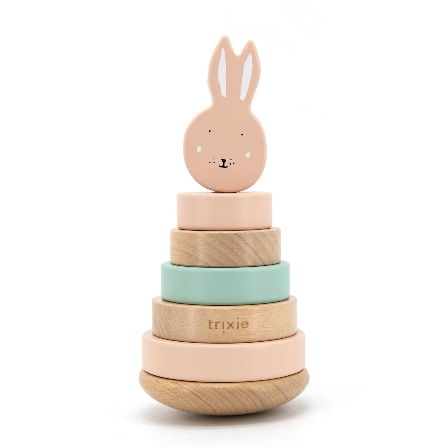 Wooden Stacking Toy Mrs Rabbit
