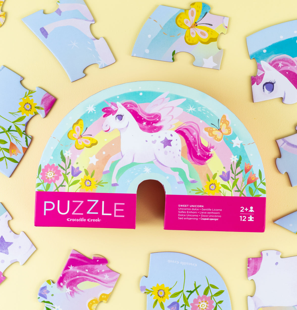 Mini Puzzle 12 pc | Sweet Unicorn