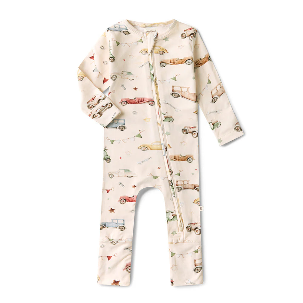 Vintage Cars | Snugglesuit Convertible Romper