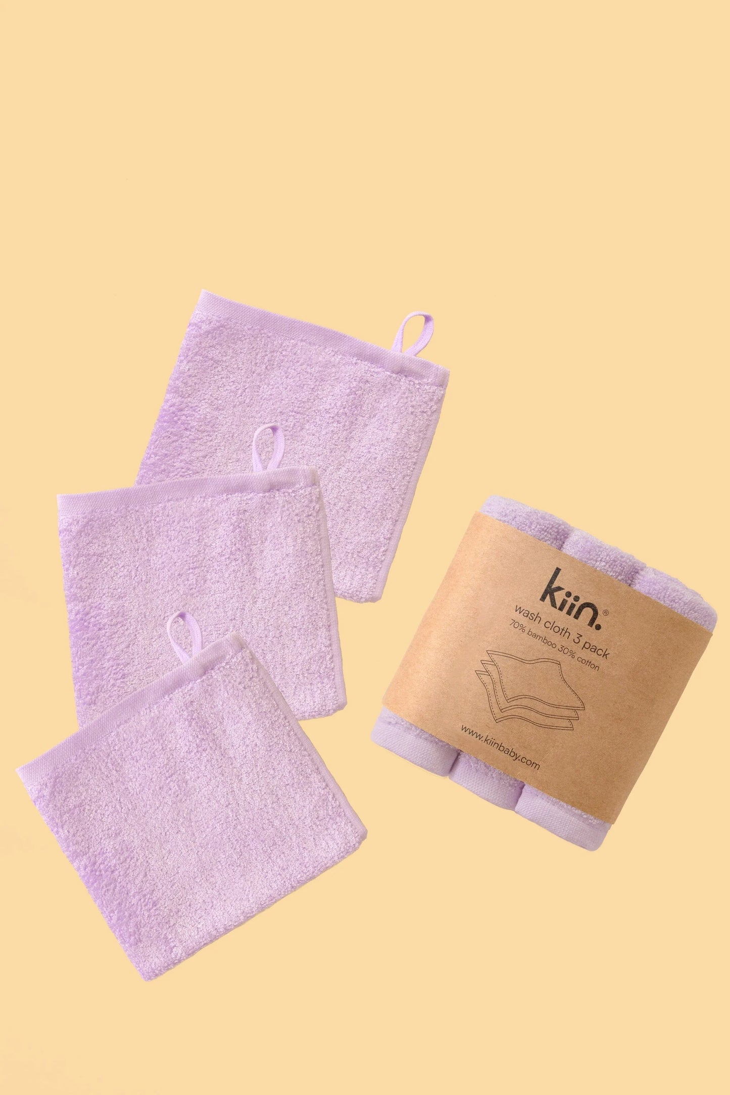 Wash Cloths 3 Pack | Lilac