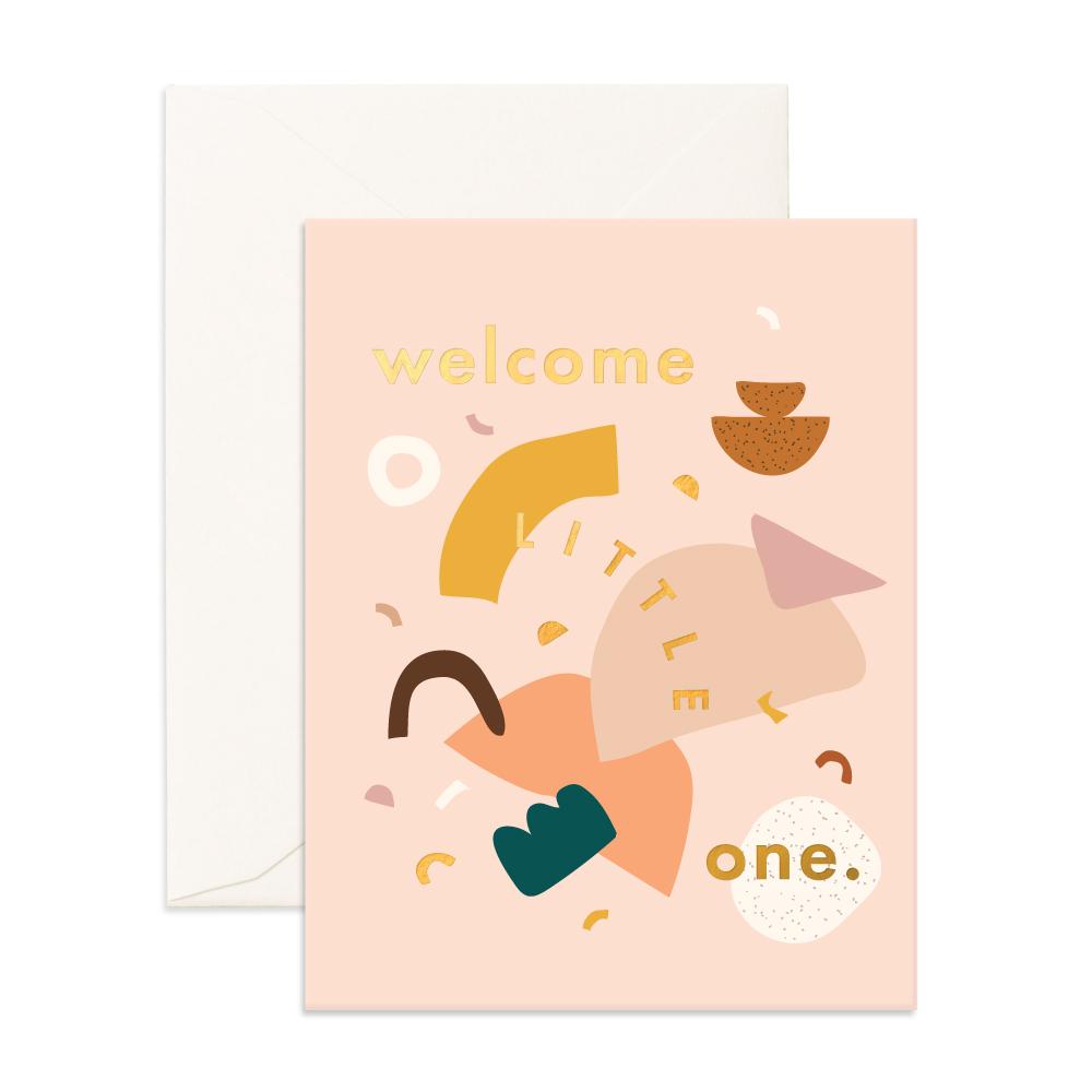 Little One Shapes Greeting Card