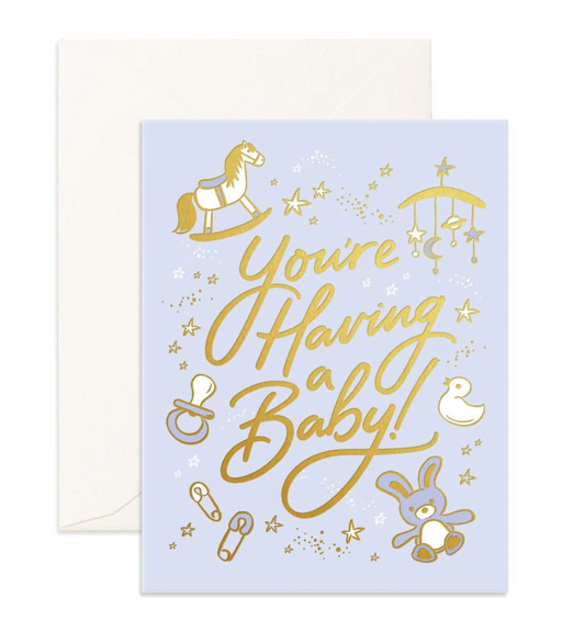 Having A Baby Greeting Card
