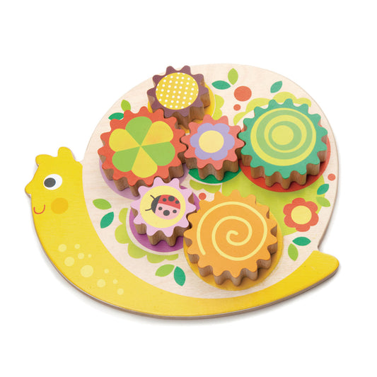 Snail Whirls Wooden Puzzle