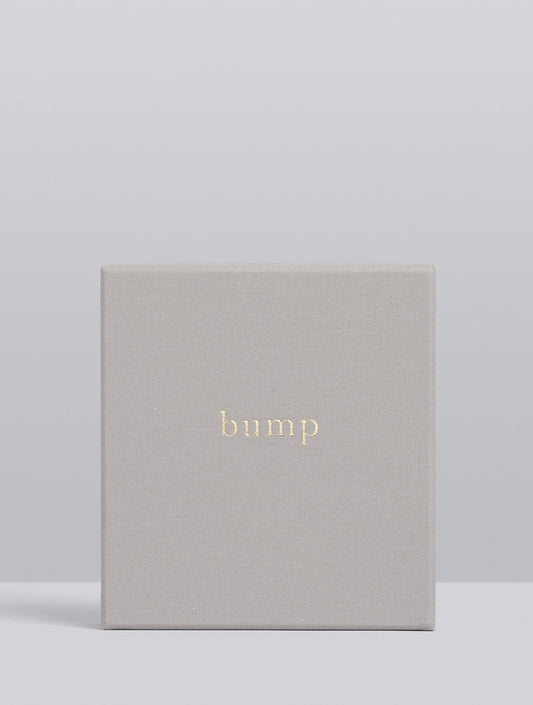 Bump Pregnancy Journal Light Grey