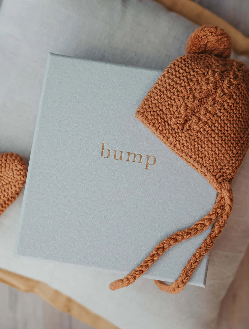 Bump Pregnancy Journal Light Grey