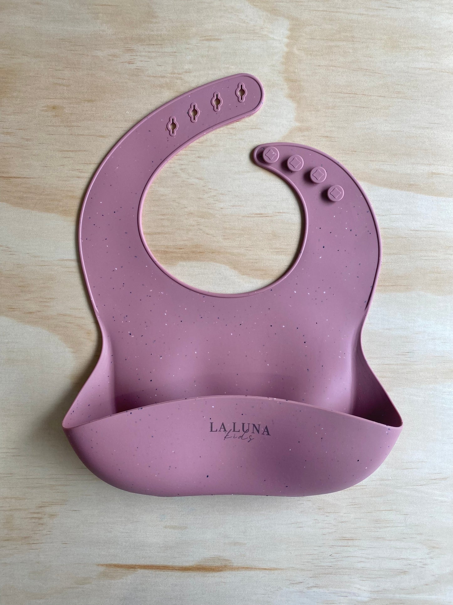 Speckled Silicone Bibs