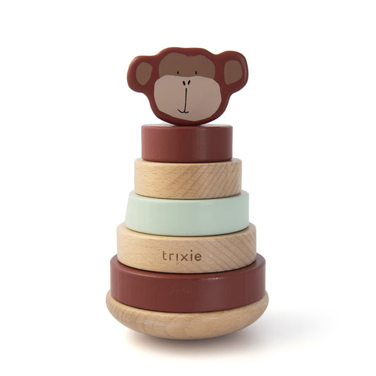 Wooden Stacking Toy Mr Monkey